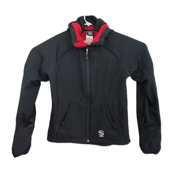 🔥🔥🔥Loki Ski Jacket, Men's M, full zip, with face shield, fleece lining, black - Picture 1 of 11